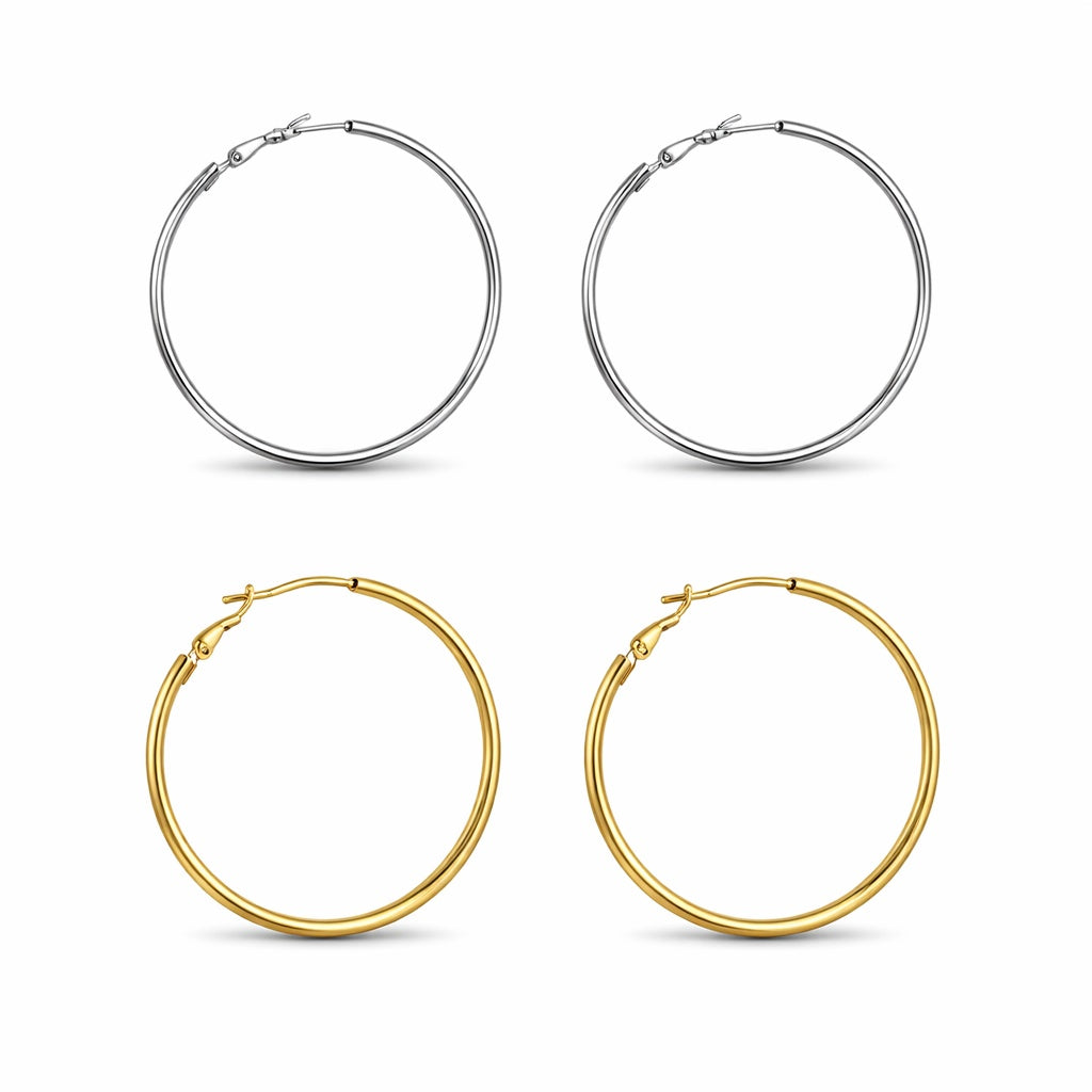 2" Stainless Steel Hoops