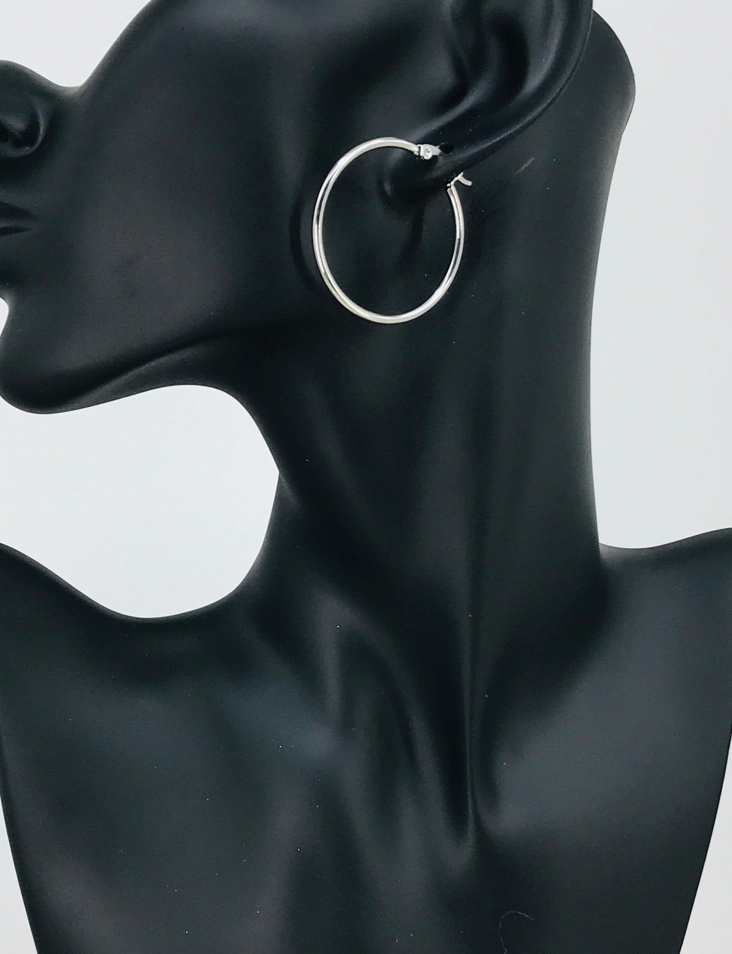 Stainless Steel Hoop Earrings