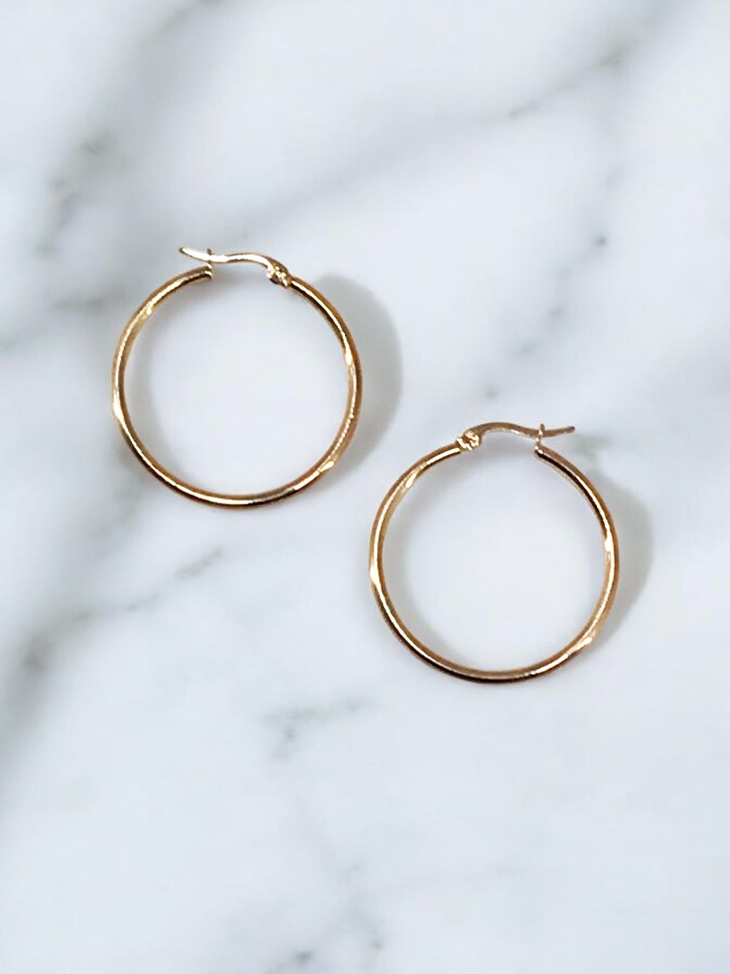 Stainless Steel Hoop Earrings