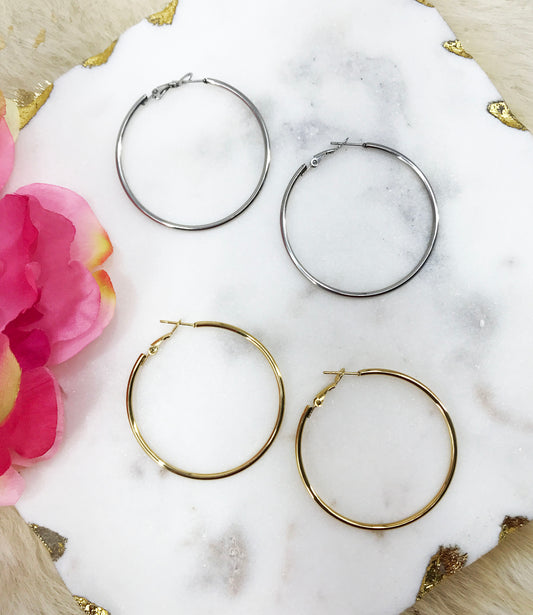 2" Stainless Steel Hoops
