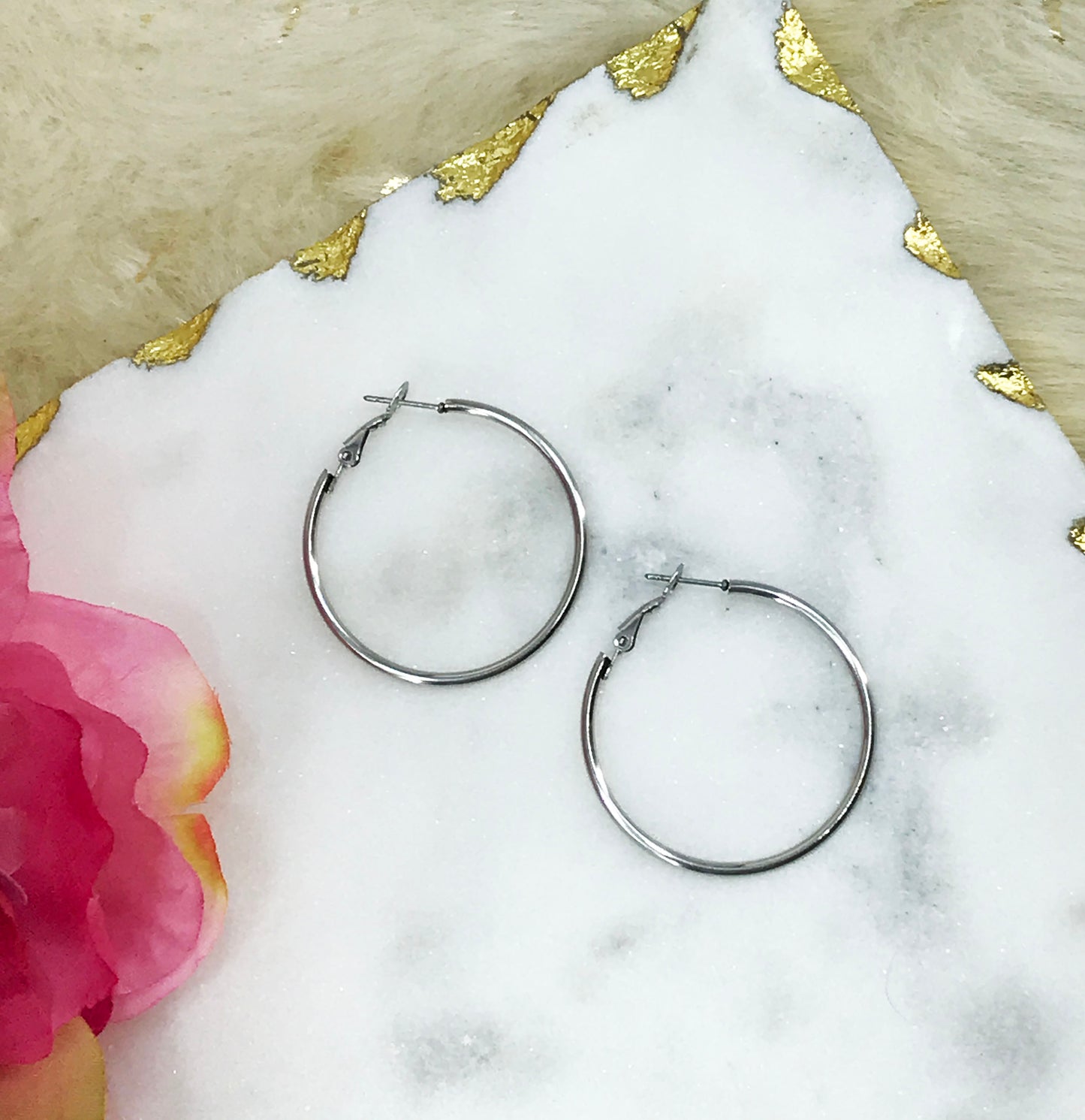 1.5" Stainless Steel Hoops