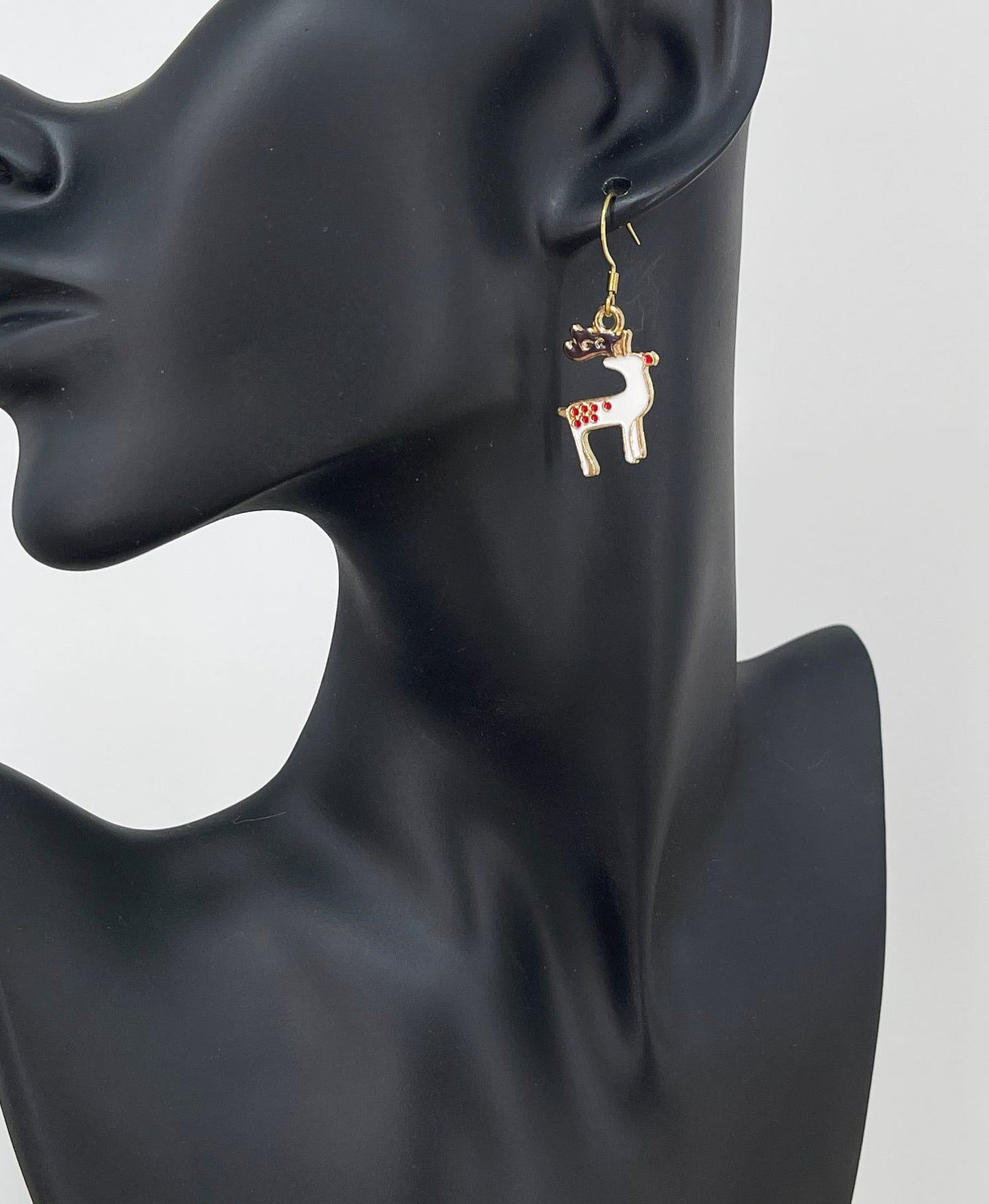 Reindeer Pendant Earrings