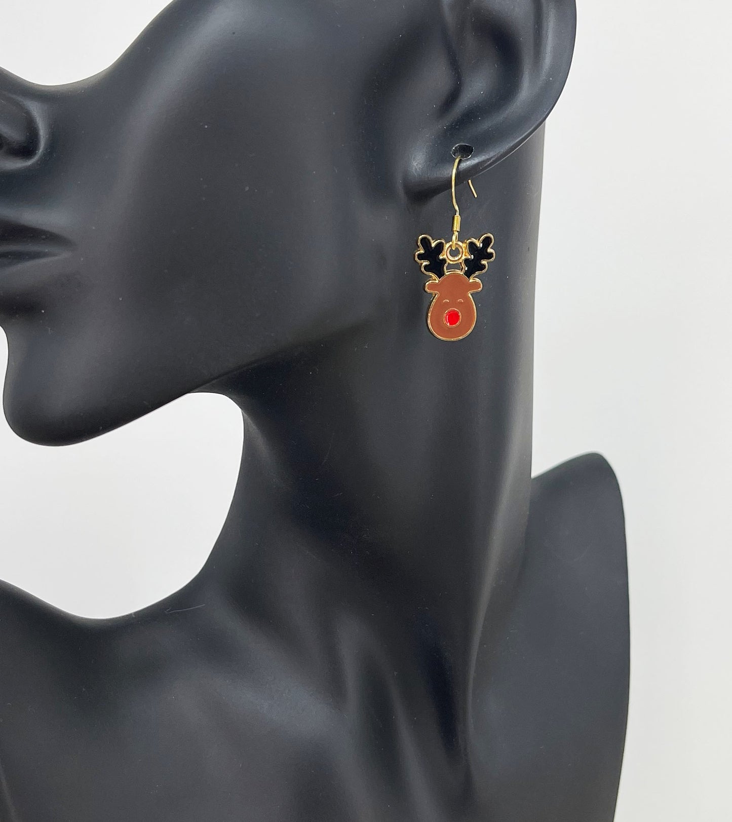 Reindeer Pendant Earrings