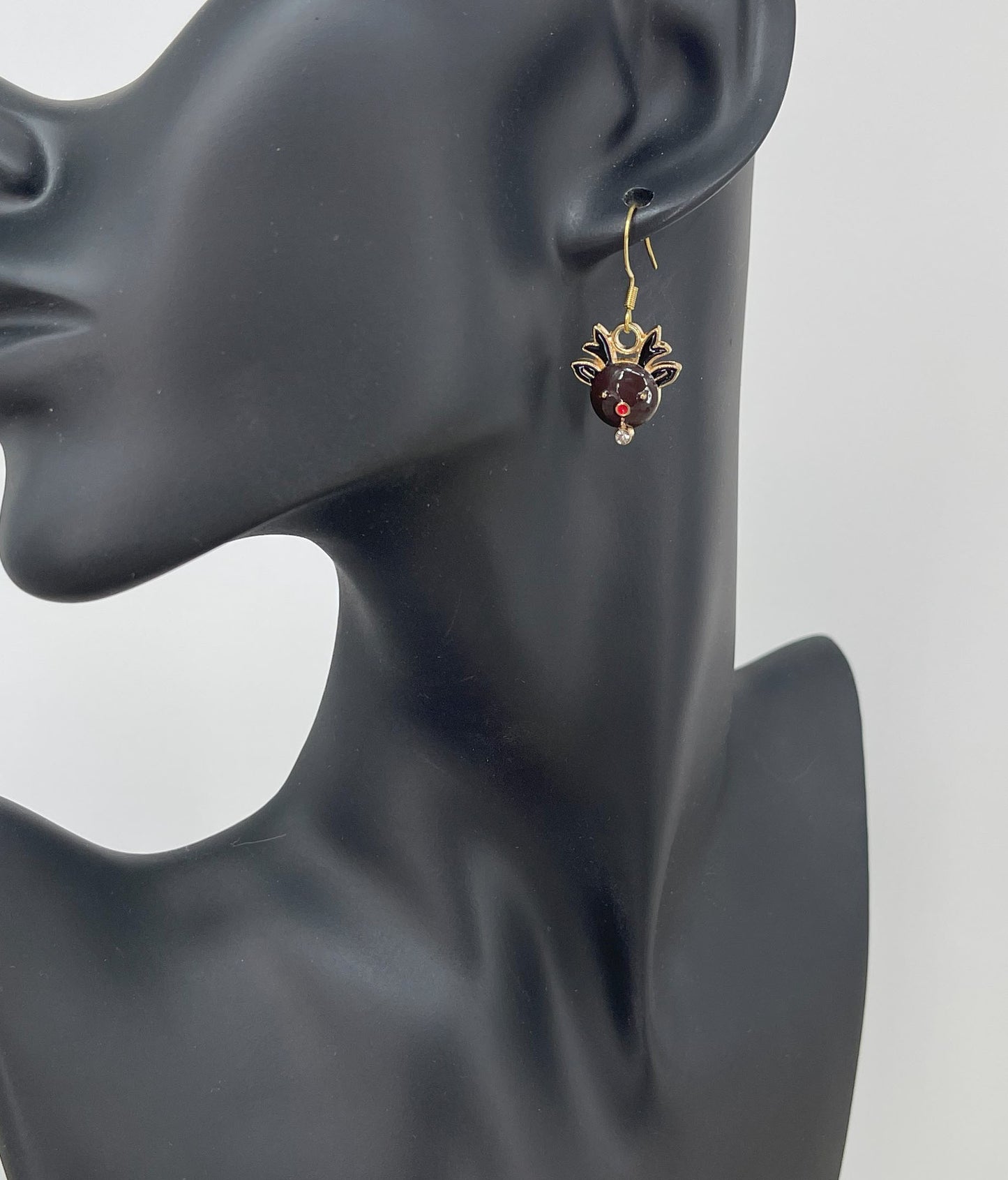 Reindeer Pendant Earrings