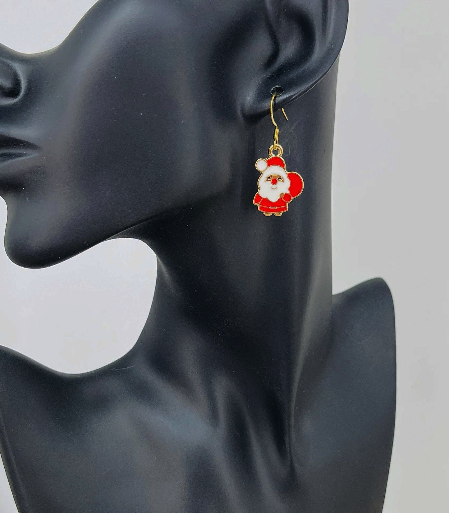 Santa Pendant Earrings