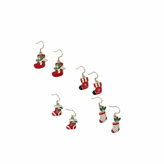 Christmas Stocking Earrings