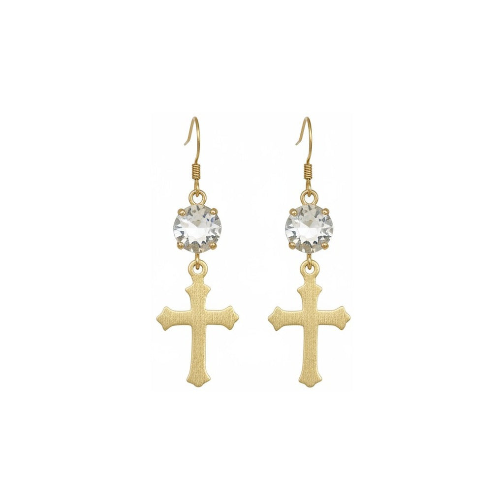 Everyday Grace Cross Earrings
