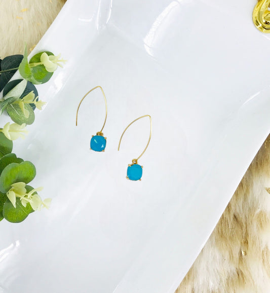 Rhinestsone Dangle Earrings - E19-819