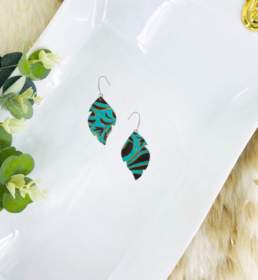Genuine Leather Earrings - E19-947