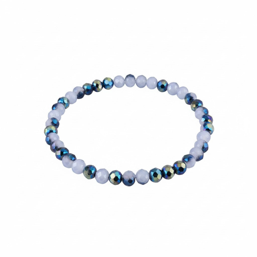 Small Glass Bead Stretch Bracelets