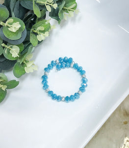 Glass Bead Wrap Bracelet - B1984