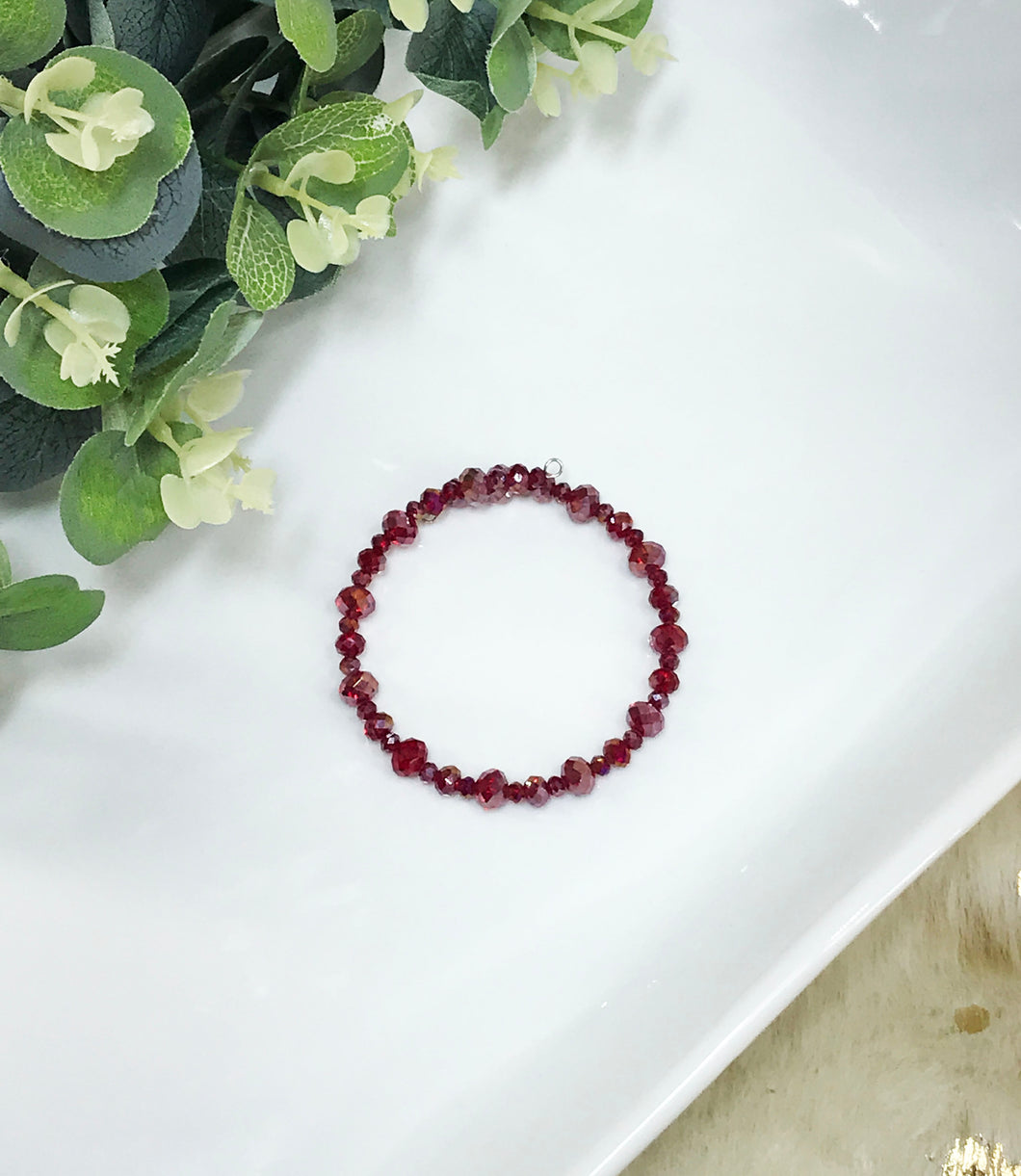 Glass Bead Wrap Bracelet - B1989