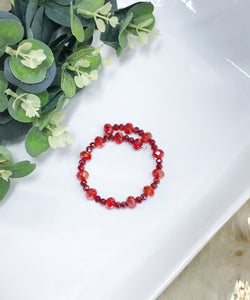 Glass Bead Wrap Bracelet - B1994
