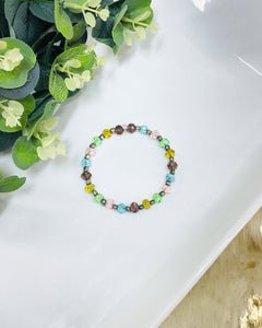 Glass Bead Wrap Bracelet - B1995