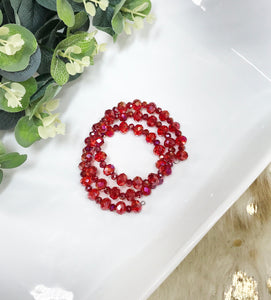 Glass Bead Wrap Bracelet - B1998