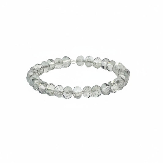 Clear Glass Wrap Bracelet