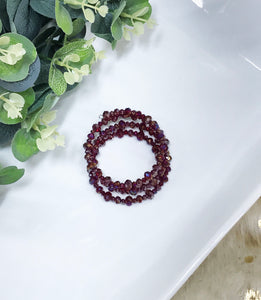 Glass Bead Wrap Bracelet - B2001