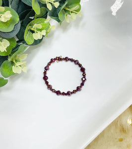Glass Bead Wrap Bracelet - B2015