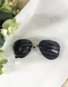 American Flag Sunglasses - C191