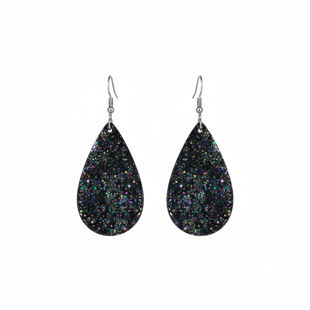 Northern Lights Spectrum Teardrop Earrings