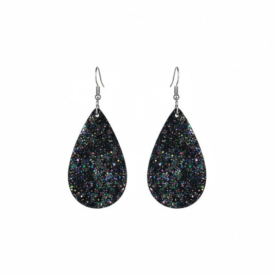 Northern Lights Spectrum Teardrop Earrings