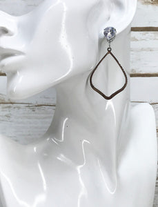 CZ Teardrop Stud & Pendant Earrings - E19-4486