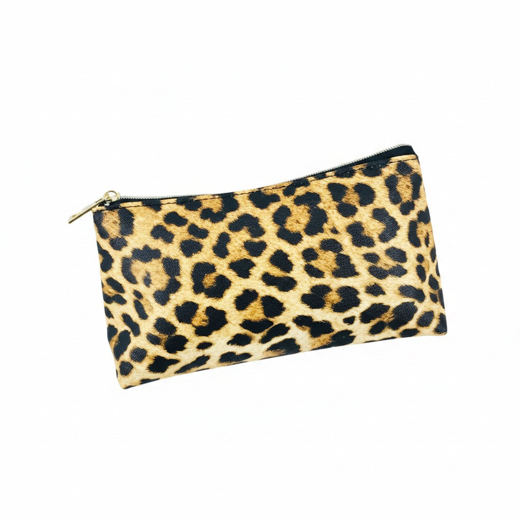 Large Size Leopard Cosmetic Bag