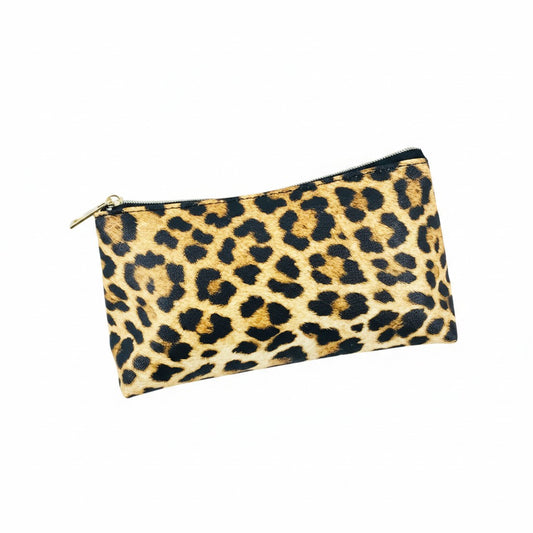 Large Size Leopard Cosmetic Bag