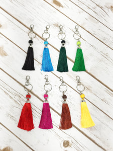 Silk Tassel Keychains