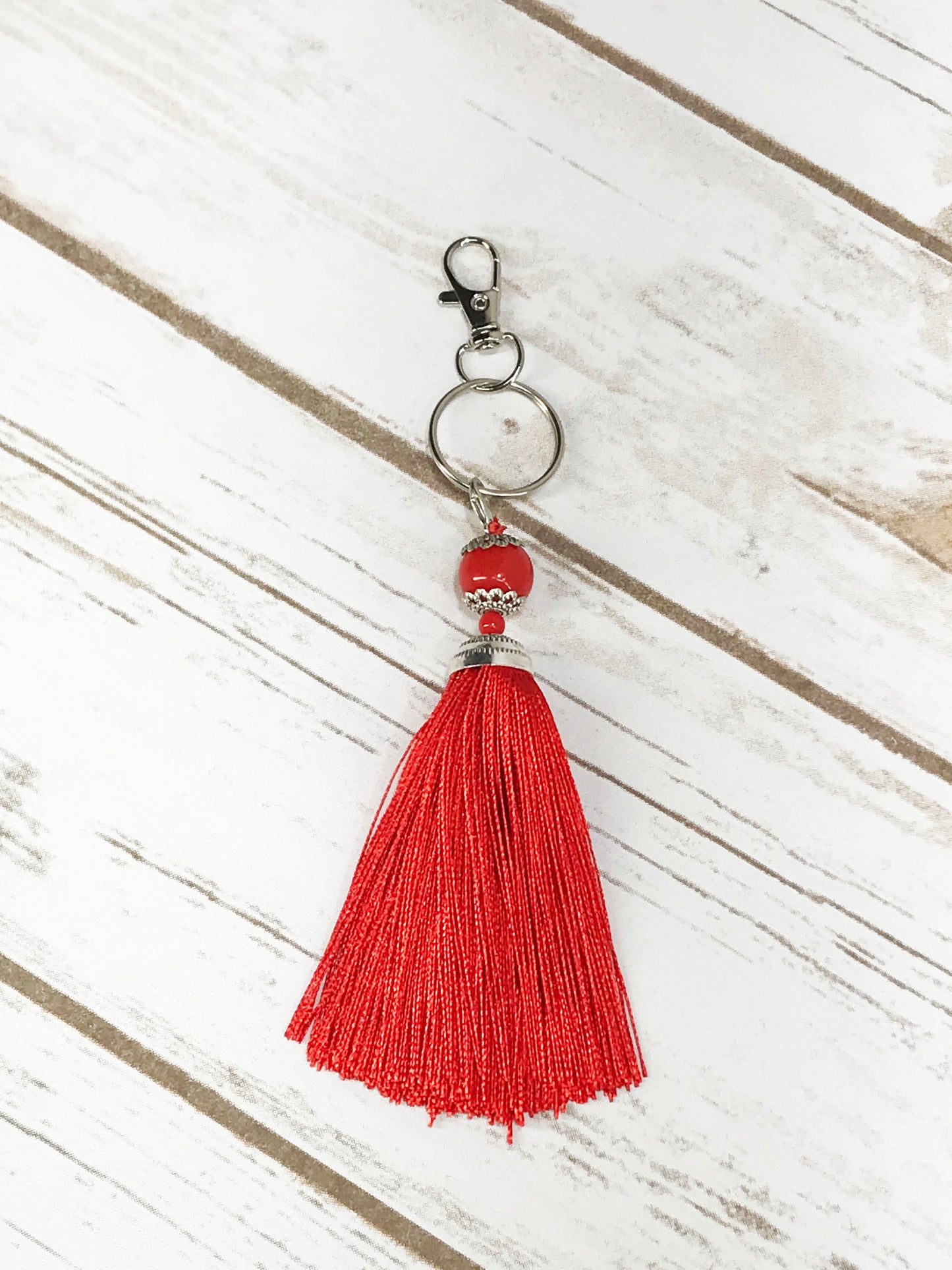 Silk Tassel Keychains