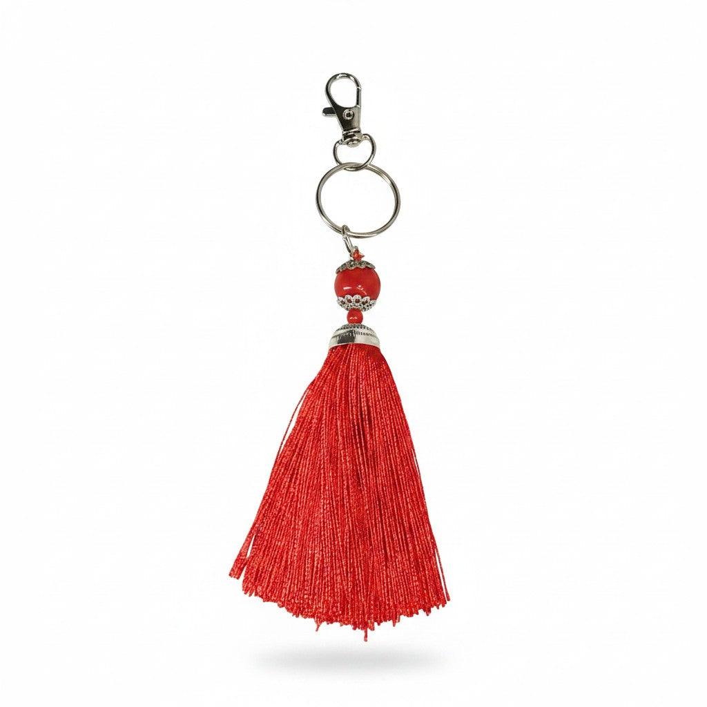 Silk Tassel Keychains