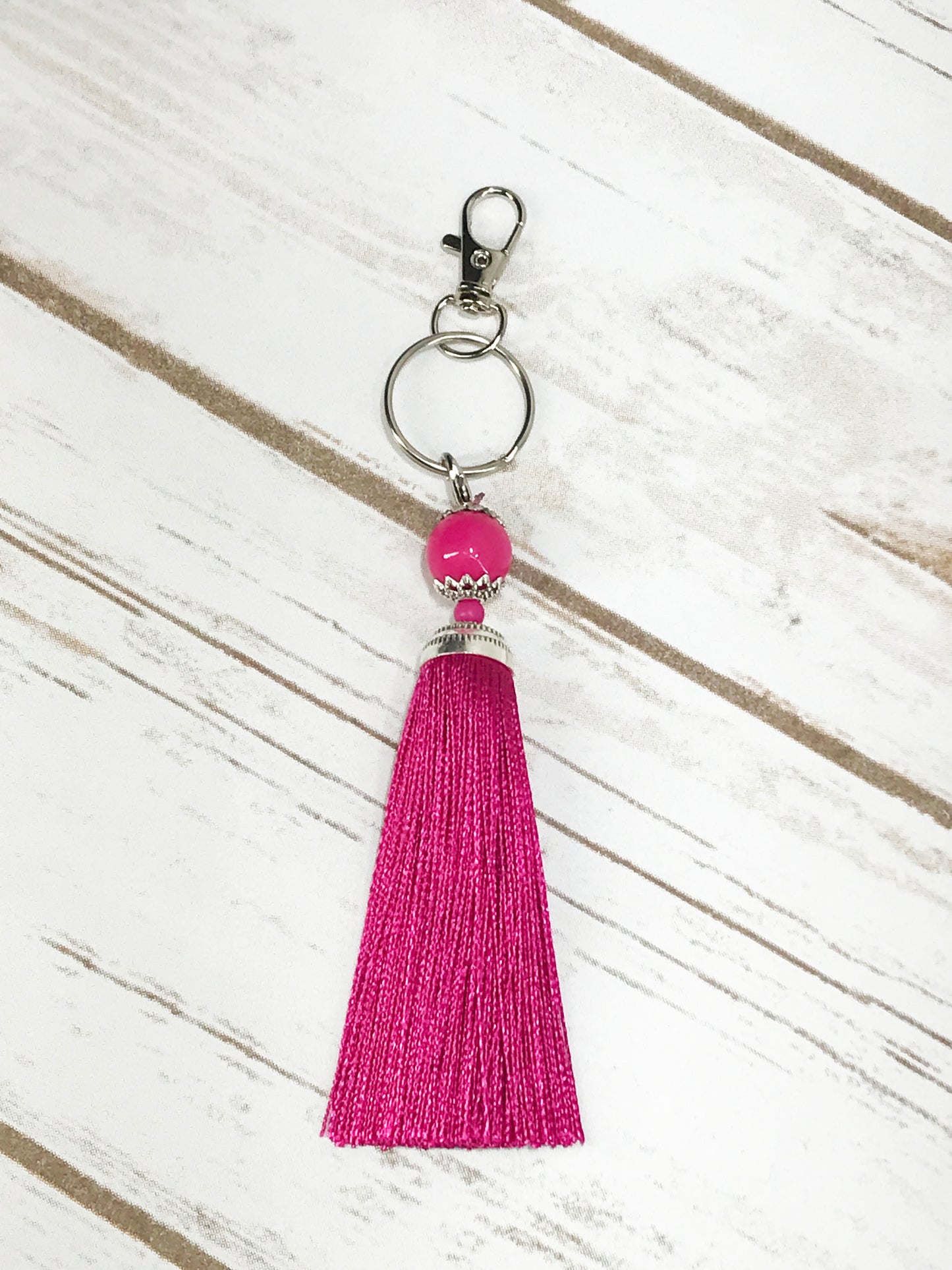 Silk Tassel Keychains