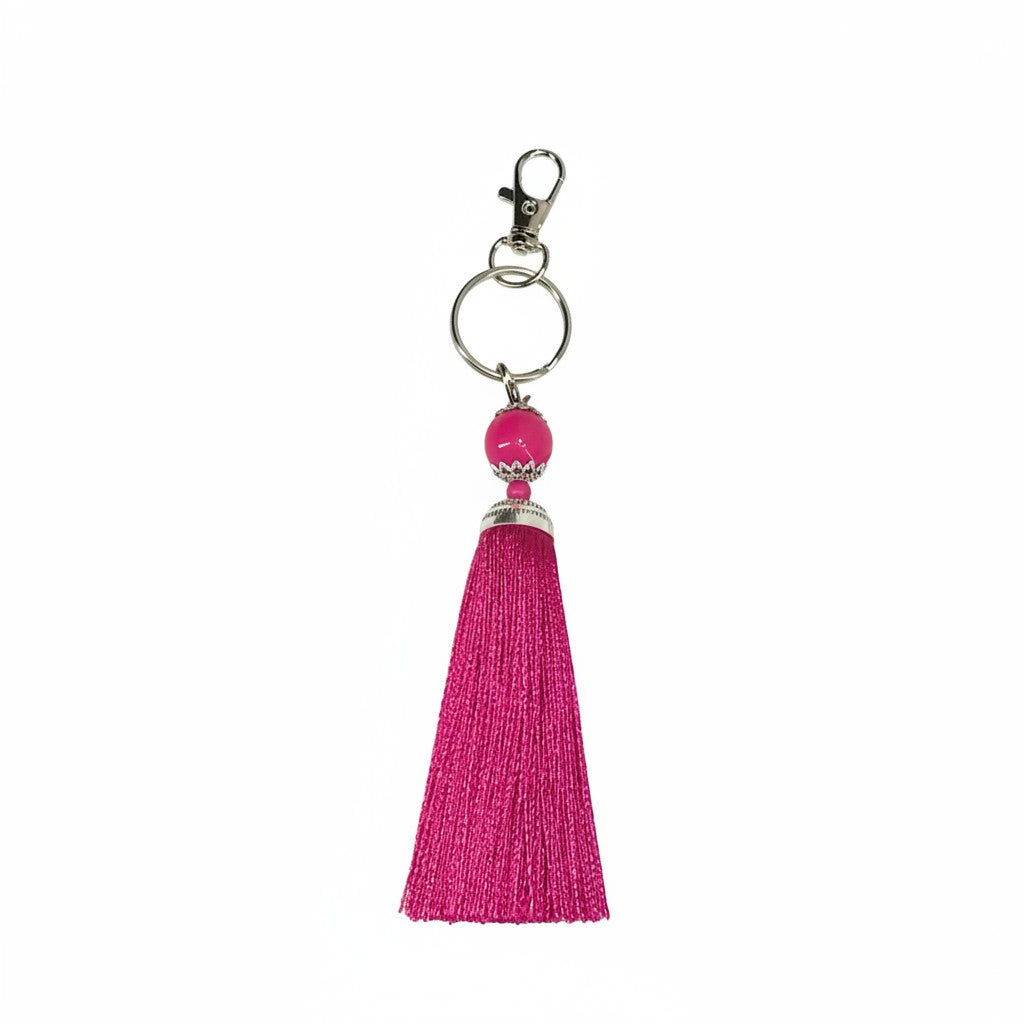 Silk Tassel Keychains