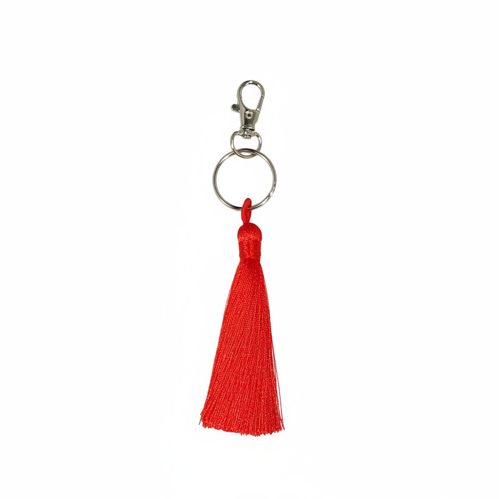 Small Silk Tassel Keychains