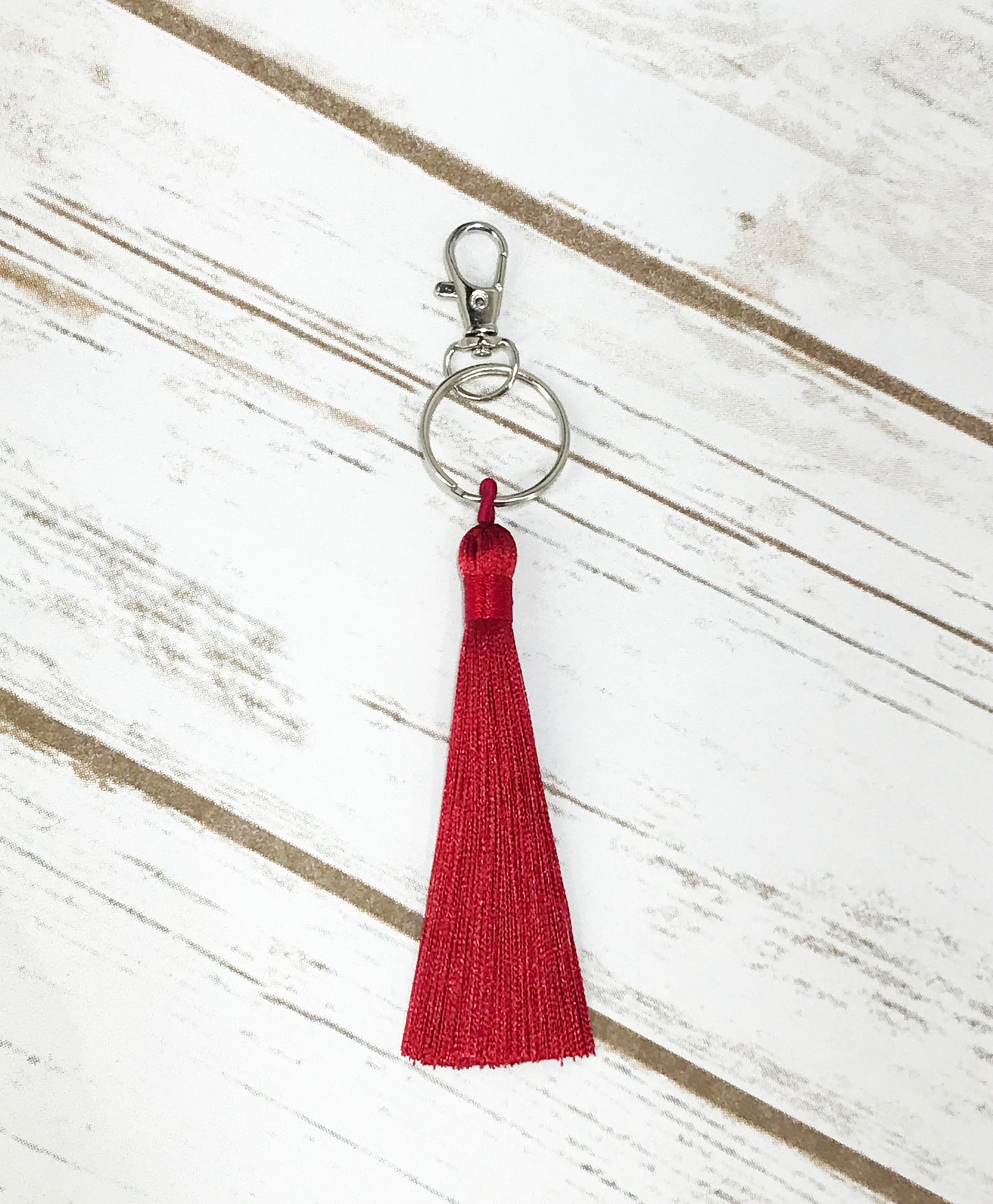 Small Silk Tassel Keychains