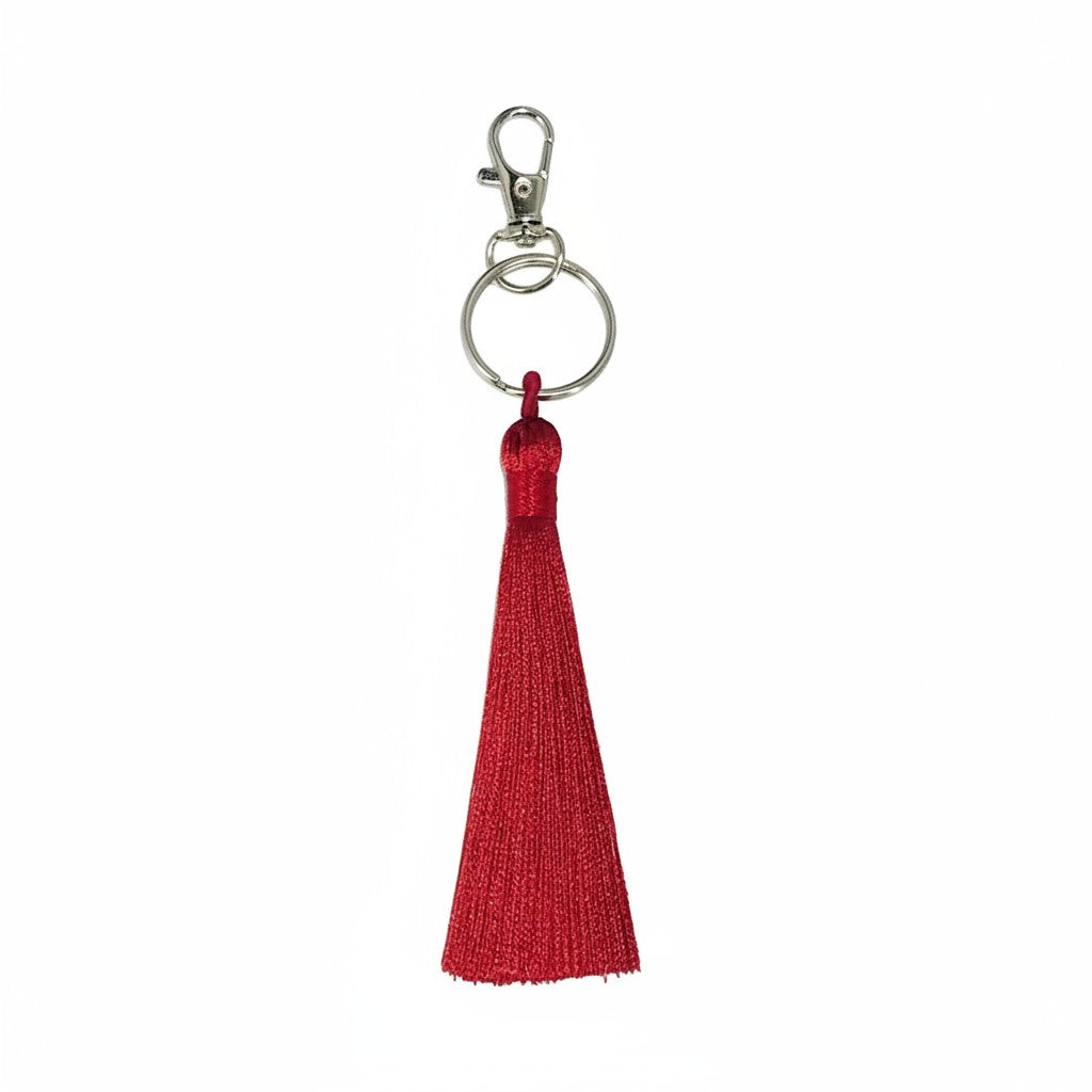 Small Silk Tassel Keychains