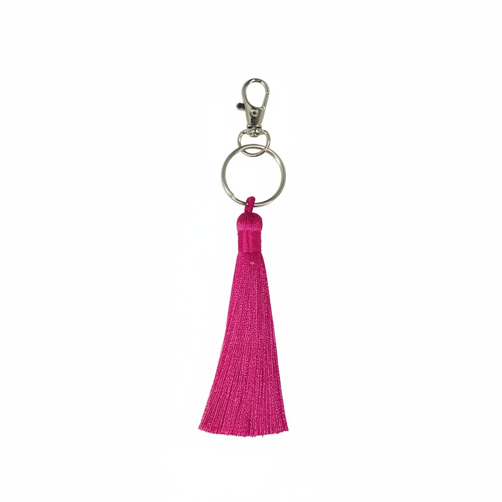 Small Silk Tassel Keychains