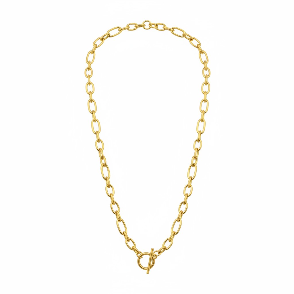 Gold Figaro Chain Necklace
