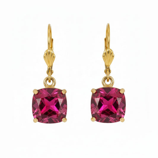 Pink Dangle Earrings