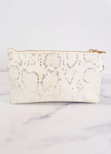 Load image into Gallery viewer, Metallic Gold Snake Crossbody Bag - HB169