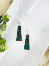 Load image into Gallery viewer, Embossed Leather Bar Earrings - E19-030