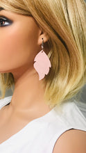Load image into Gallery viewer, Pink Lemonade Leather Earrings - E19-1004