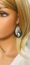 Load image into Gallery viewer, Layered Genuine Leather Earrings - E19-1025