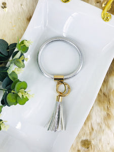 Silver Bangle Keychain - K102