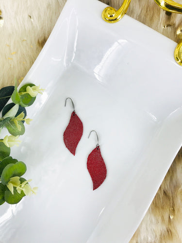 Youth Size Genuine Leather Earrings - E19-1030