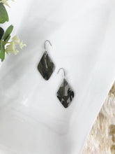 Load image into Gallery viewer, Camo Leather Earrings - E19-1041