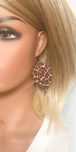 Load image into Gallery viewer, Baby Cheetah Cork Leather Earrings - E19-1065