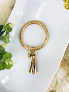Rose Gold Bangle Keychain - K106