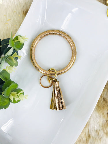 Rose Gold Bangle Keychain - K110