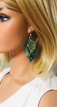 Load image into Gallery viewer, Layered Genuine Leather Earrings - E19-1143